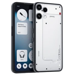 Transparent Shockproof Phone Case with Matte Acrylic Hard Cover and Bumper Protection for Nothing Phone (3a) Lite (Clear)