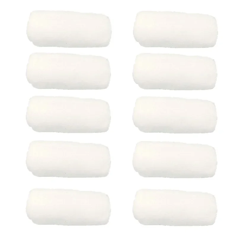 Face Towel 10pc White Soft Microfiber Fabric Hotel Bath Wash Cloths Hand Towels Portable Multifunctional Cleaning