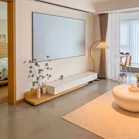 Nordic Unique Tv Consoles Cabinet Modern Minimalist Boho Simple Tv Stands Space Saving Fernsehschrank Living Room Furniture 6