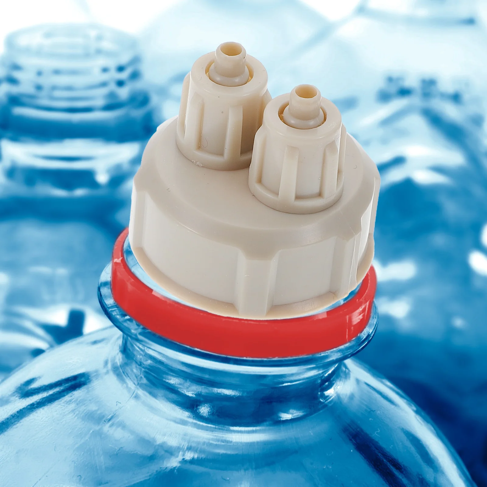 

6 Pcs DIY Reactor CO2 Air Bottle Caps ABS Engineering Plastic Material Diffuser