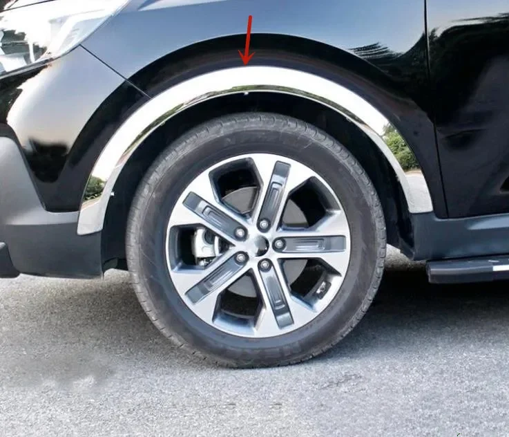 

For Kia Sportage R 2011-2019 High-quality stainless steel Wheel eyebrow Decorative strip Anti-scratch protection Car styling