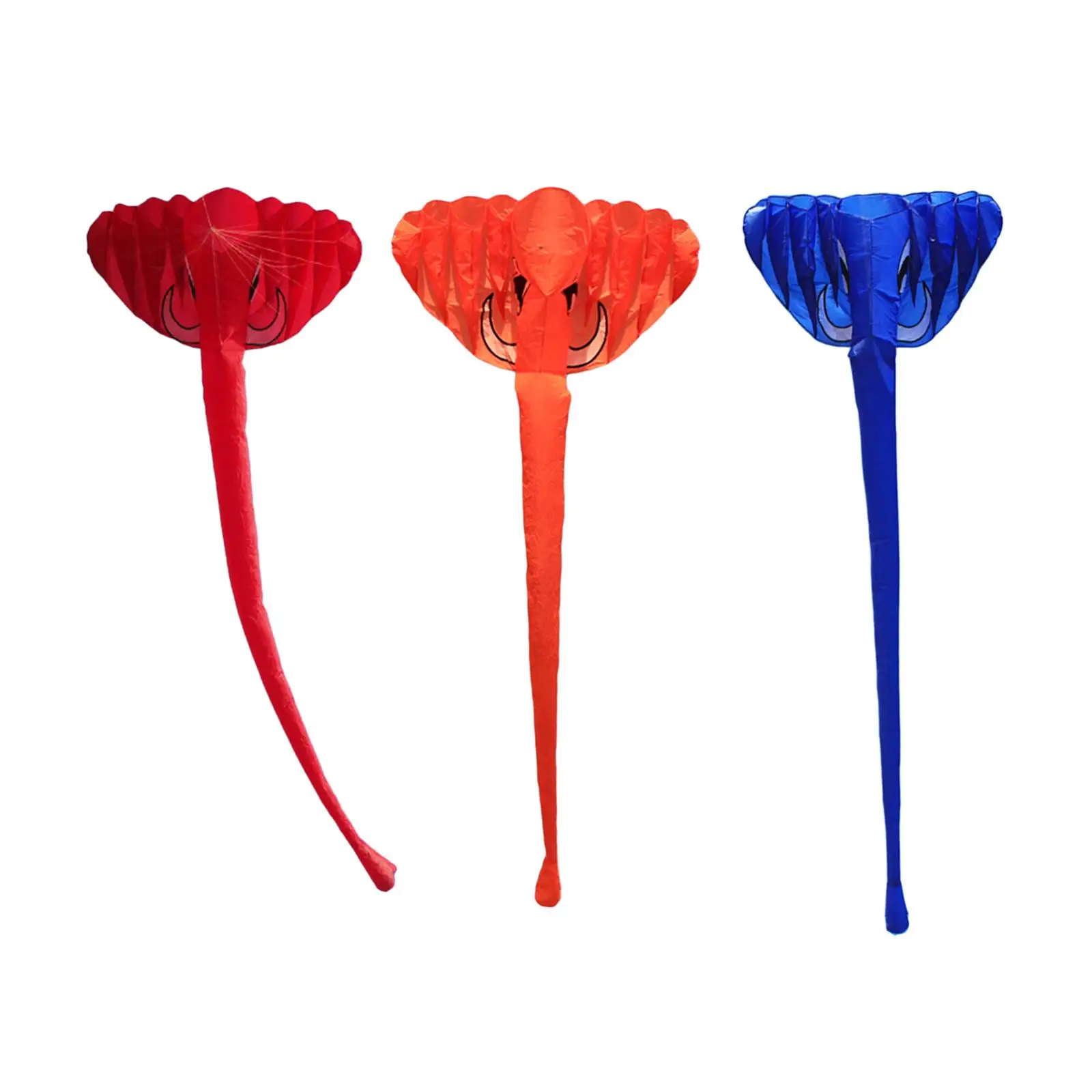 

380x200cm Elephant Kites Easy to Fly Toy for Kids and Adults Outdoor Games Activities