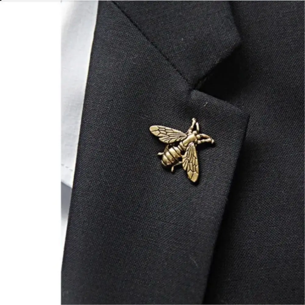 

Fashion Hot Sale Exquisite Cute Animal Insect Bee Men and Girls Lapel Brooch Badge Brooch Jewelry Wholesale
