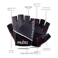 1Pair Breathable Cycling Gloves Workout Gym Gloves for Men Women Weight Lifting Fingerless Gloves Training Exercise Fitness 2