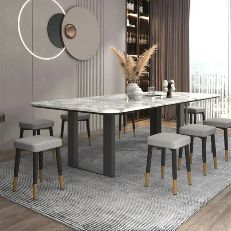 

Light Luxury Dining Chair Modern Minimalist Stool Cosmetic Chair Home Dining Table and Chair Dining Room Stackable Nordic Chair
