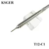 KSGER T12-C1 C08 C4 BC1 BC2 BC3 BCF1 BCF2 Electric Soldering Iron Tips Series Welding Tools 24V 70W DIY Solder Station 50-500℃ 3