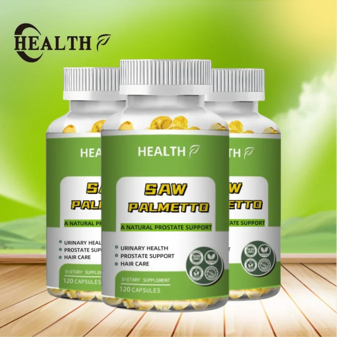 Saw Palmetto Extract 120 Capsules Non-GMO Gluten Free