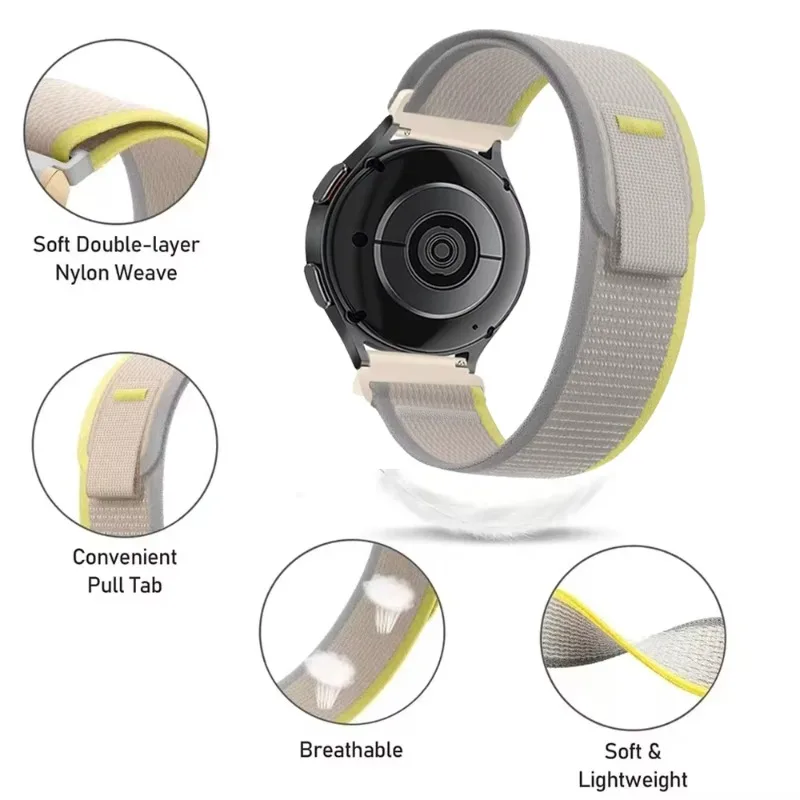 Trail Nylon Strap - Luxury Replacement Wristband, 20mm/22mm