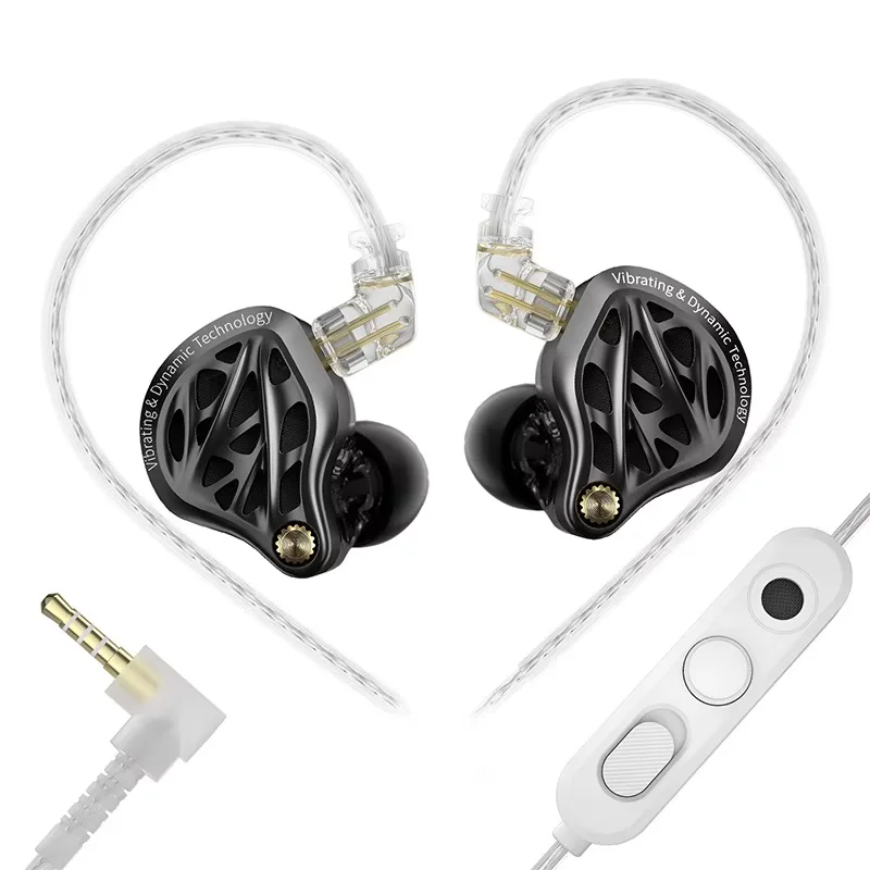 ตัวเลือกสินค้า หูฟังเสียงเบส HiFi ไดรเวอร์ 13 มม. KZ Vibe X