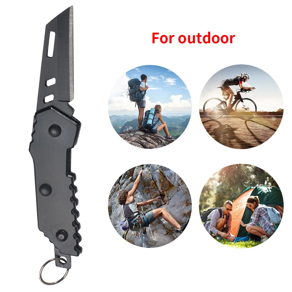 

Stainless Steel Travel Hike Camp Cut Key Tool EDC Outdoor Survival Gadget Keychain Cutter Pocket Mini Hunting Hiking Gear