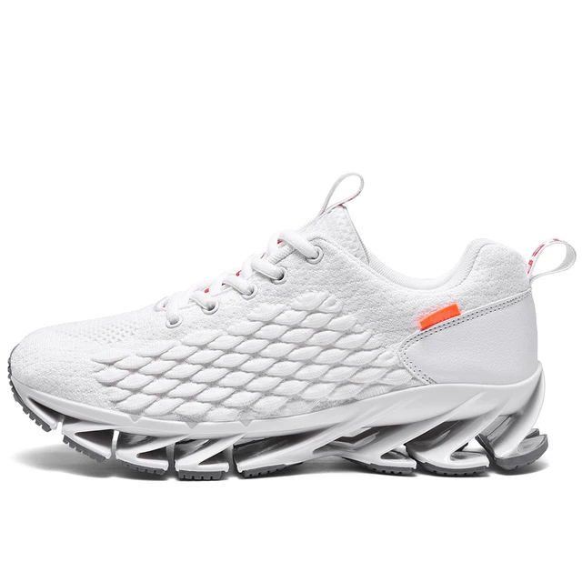 Abhoth Men's Shoes Breathable Mesh Running Shoes Outdoor Fitness Training Sports Shoes Non-slip Wear-resistant Sneakers Women white