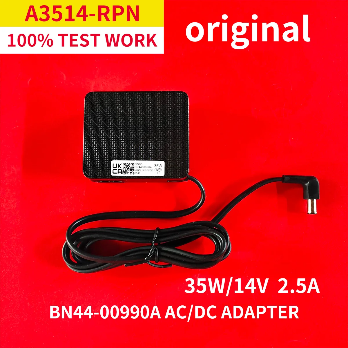 14V 2.5A 35W New Original A3514-RPN AC Power Supply A3514 For Samsung Monitor C27F398FWU LF27G35TFW BN44-00990A