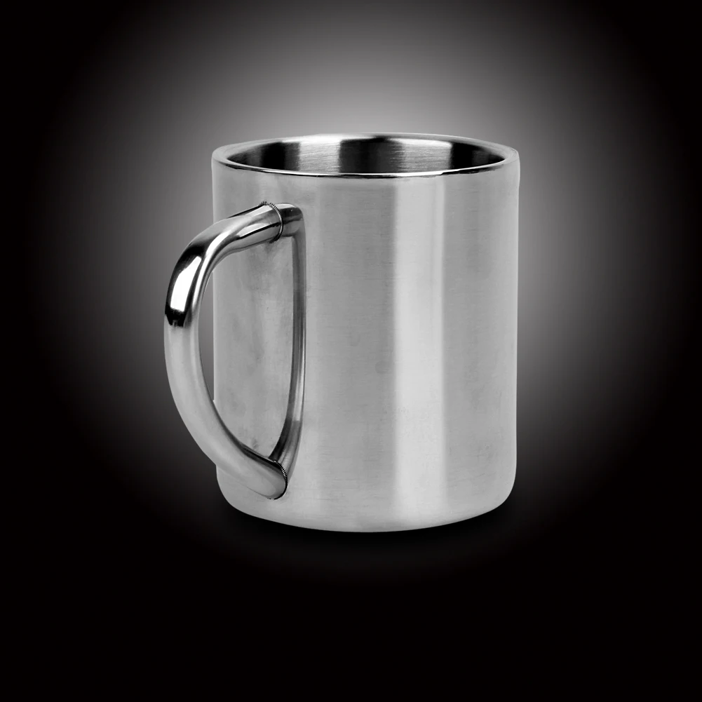 Stainless Steel Double Wall Coffee Mug for Travel Camping