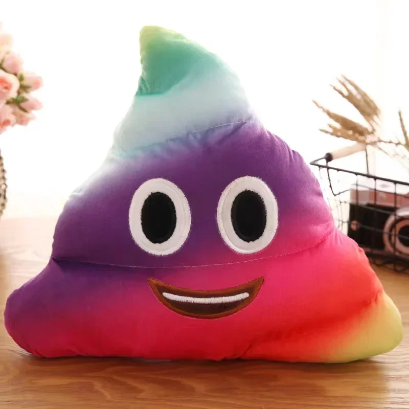 thumbnail image 1 of 1PC Creative Super Poop Stuffed Plush Toy Funny Cute Face Expression Poop Doll for Children Kids Birthday Christmas Gifts Toy, 1 of 5