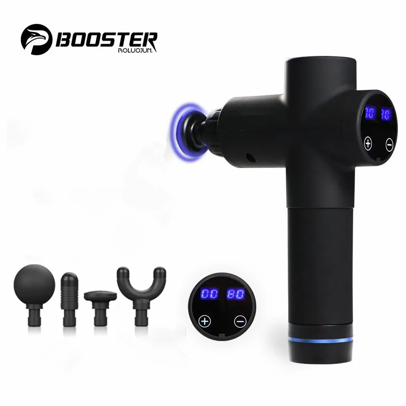 

Recovery Guru Professional Massage Gun LCD Touch Screen 30 Adjustable Gears Type-c Fast Charge Massager for Body Gym Fitness