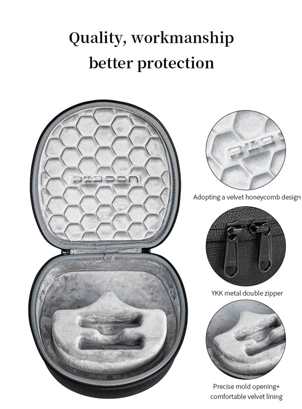 Portable Hard EVA Storage Bag for Edifier W830NB W820NB Headphone Box Quality Earphone Travel Carrying Case