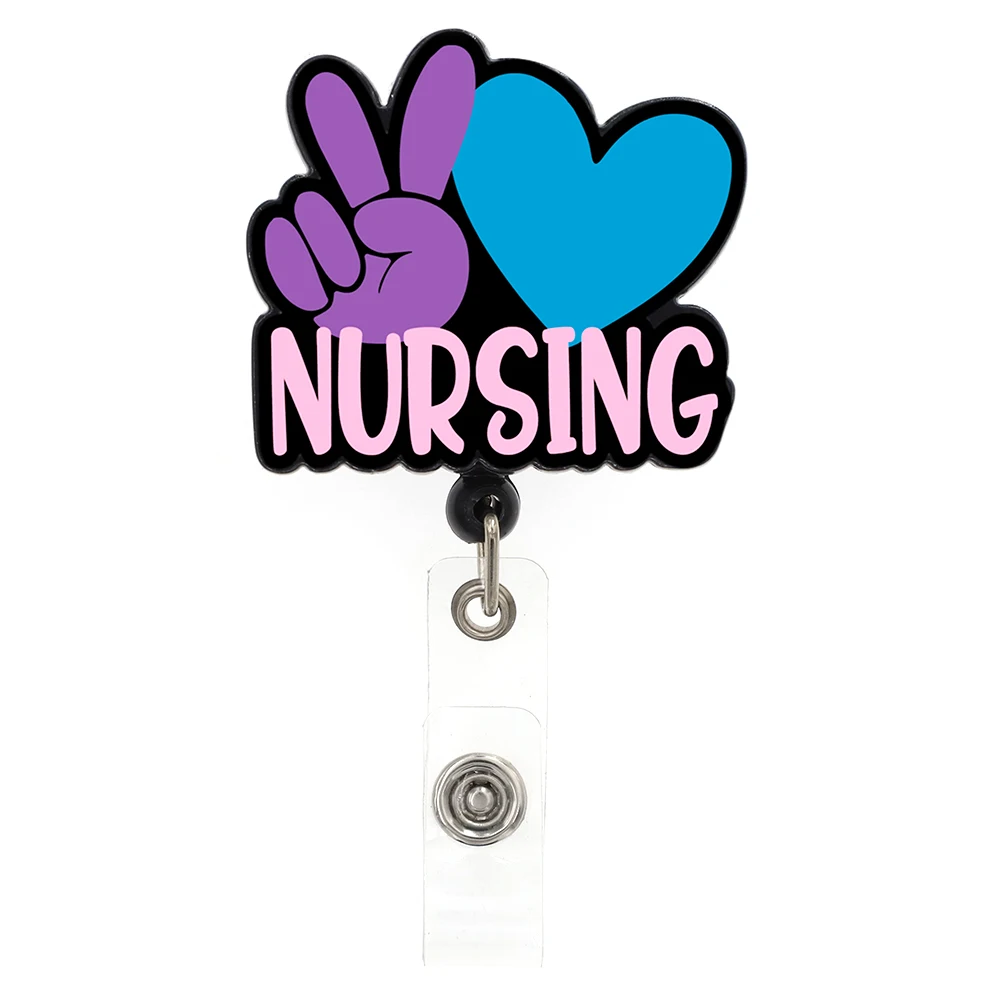 10 PCS a lot 2023 New Styles Medical Series Nursing Student Badge Reel For  Scrub Life Acrylic Badge Holder Nurse Accessories - AliExpress