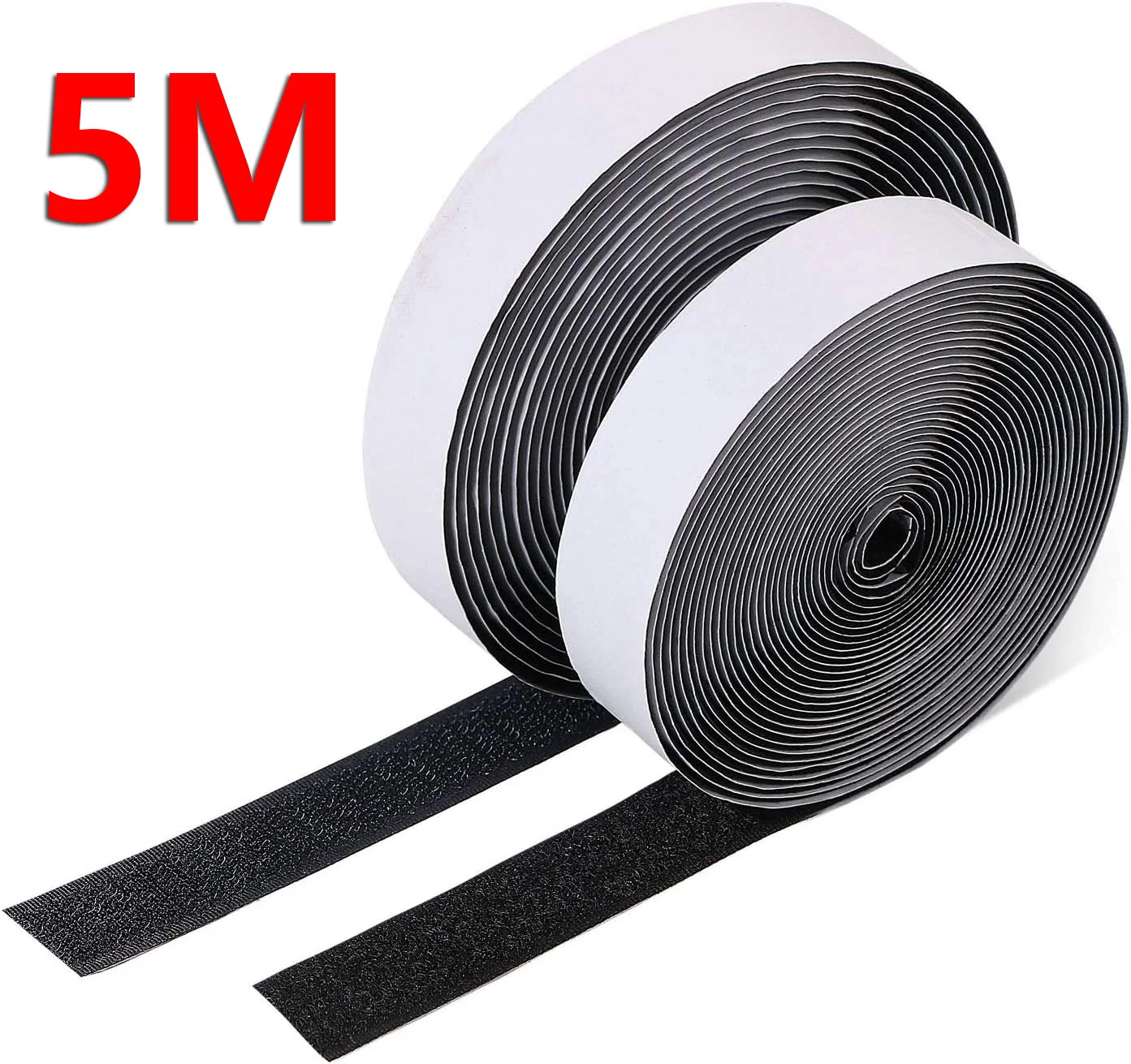 Versatile Magic Sticker Tape - Extra Strong Self-Adhesive Double-Sided Hook and Loop Fastener