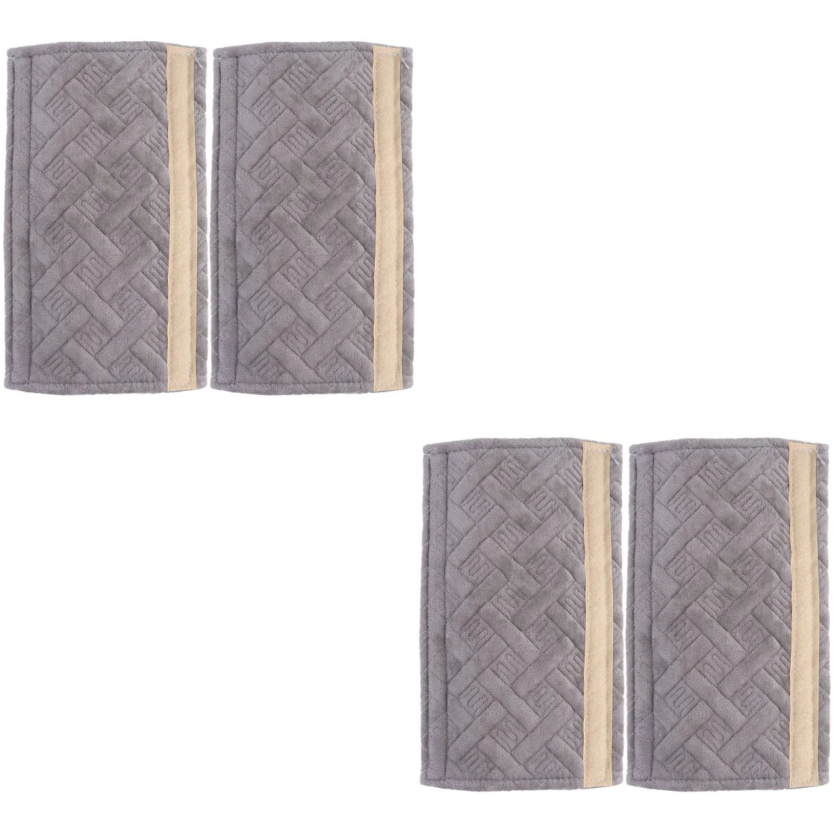 

2 Pairs Auto Car Seat Belt Covers Seat Shoulder Pads Cushions Breathable Seat Belt Strap Covers for Decoration Protection