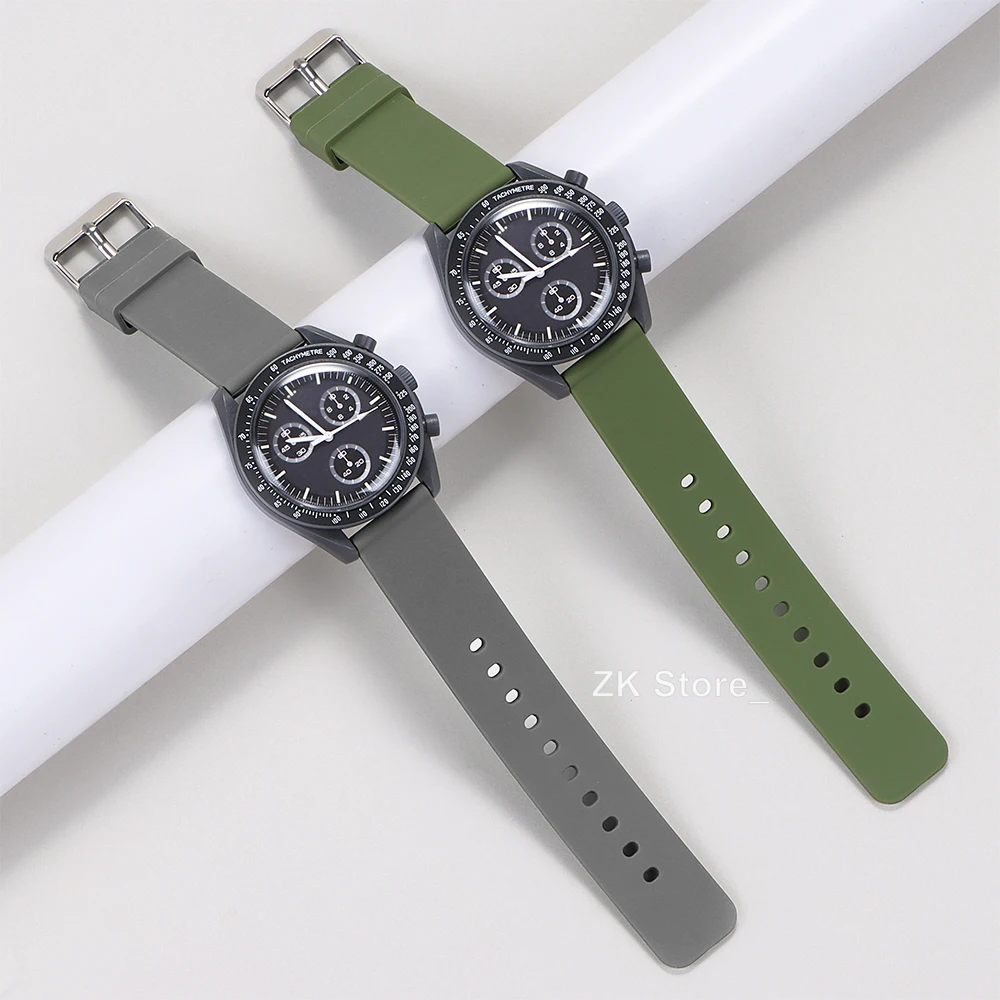 Premium Silicone Quick Release Watch Strap - Universal Fit Wristband