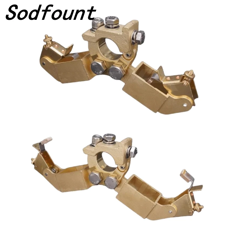 High Current Motor Carbon Brush Holder 25mm 30mm diameter20X40 25x40 Copper Holder Brush for Machine