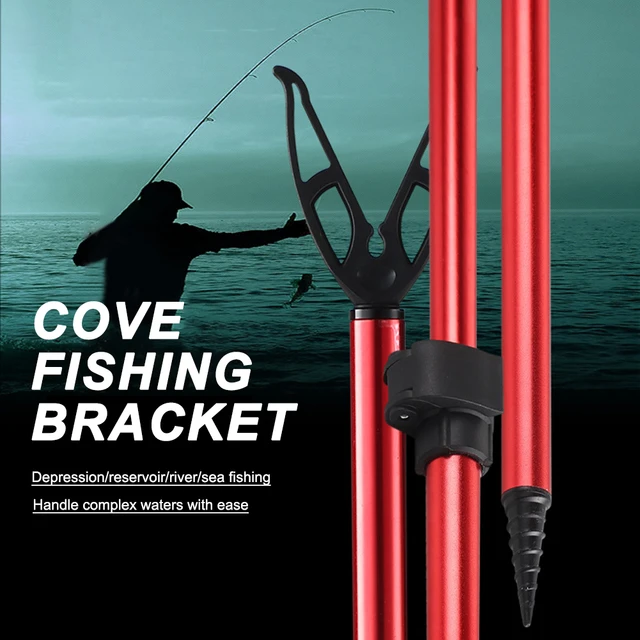 Carp Fishing Bank Sticks Lightweight Y Fishing Rod Holder Bracket