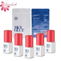 Korea 5g Sky S+ Glue 1s Fast Dry Strong Eyelash Extension Glue Retention 6-7 Weeks No Irritation False Lash Adhesive 1