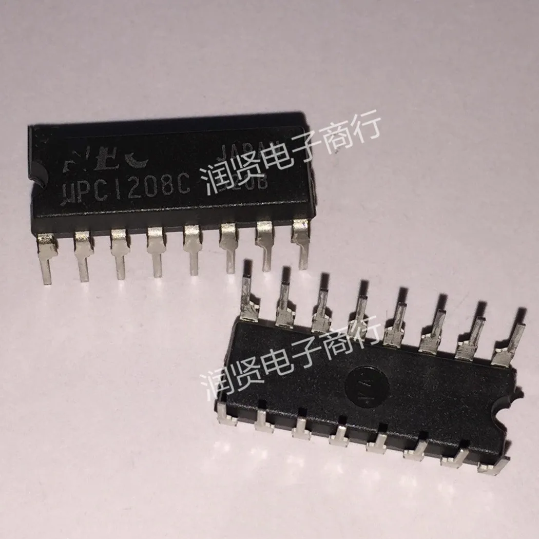 

3 шт., UPC1208C M4042B DIP16, новая модель