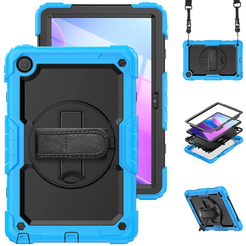 Enhanced Tablet Cover with Screen Protector and Handle Belt