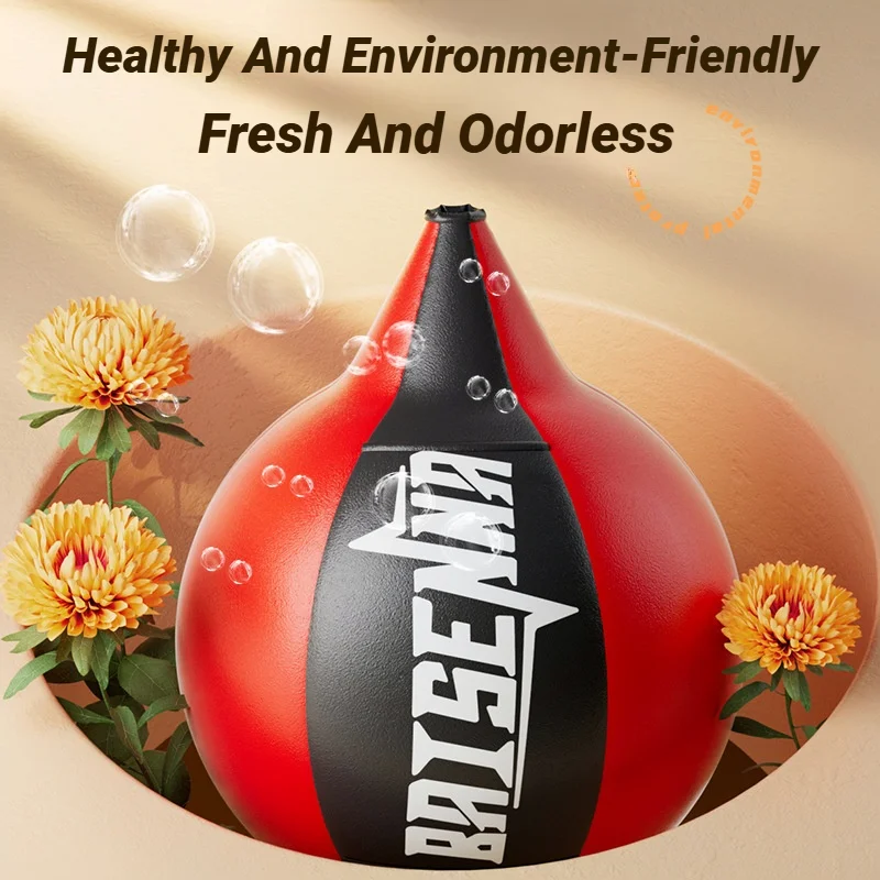 Boxing Speed Ball Pu Reaction Leather Training Hangings Swivel Exercise Fitness Home Sports Gym