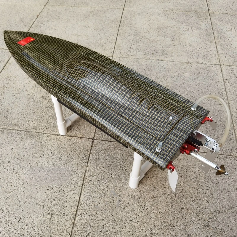 RC 보트 혼합 에디션 O 보트 모델, 하이 퀄리티 V-Hull 65cm 레이싱 전기 보트 모델