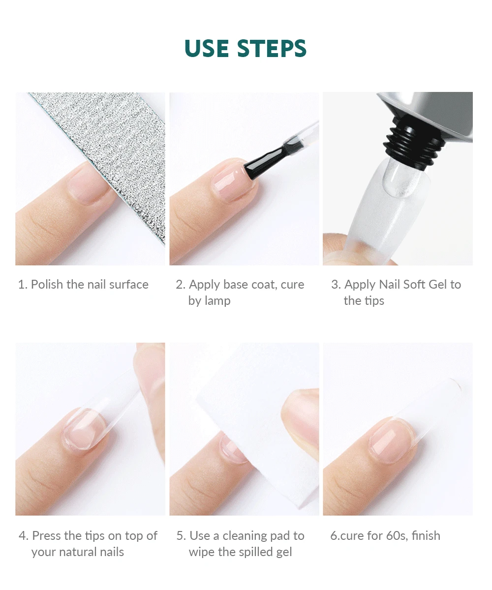 20g Adhesive for Long-Lasting Manicures