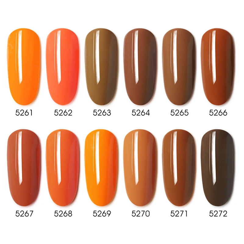 IDO 216 색상 젤, UV 및 LED 장식 네일 아트 바니시, 빠른 건조 광택제, 손톱 미용 매니큐어, 15 ml 흡수