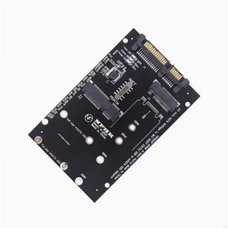 SATA3 to M.2 NGFFs MSATA External HDDs Enclosure SSDs Adapter Card for Computer Q81E