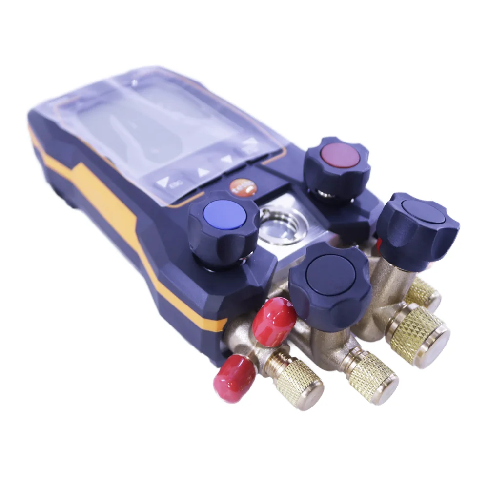 Testo557S 스마트 진공 키트 0564 5571 무선 진공 및 클램프 온도 프로브가 포함된 스마트 디지털 매니폴드