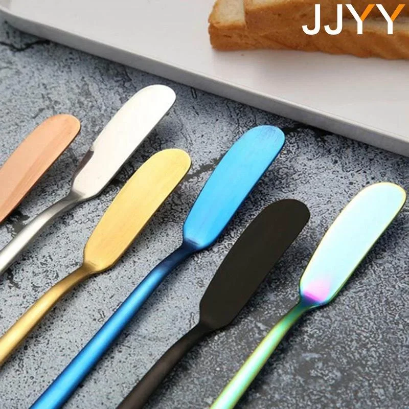 Butter Knife Cheese Cutter Hole Stainless Steel Cheese Dessert Knife Cream Wipe Cream Bread Jam Tools Kitchen Gadget Knives