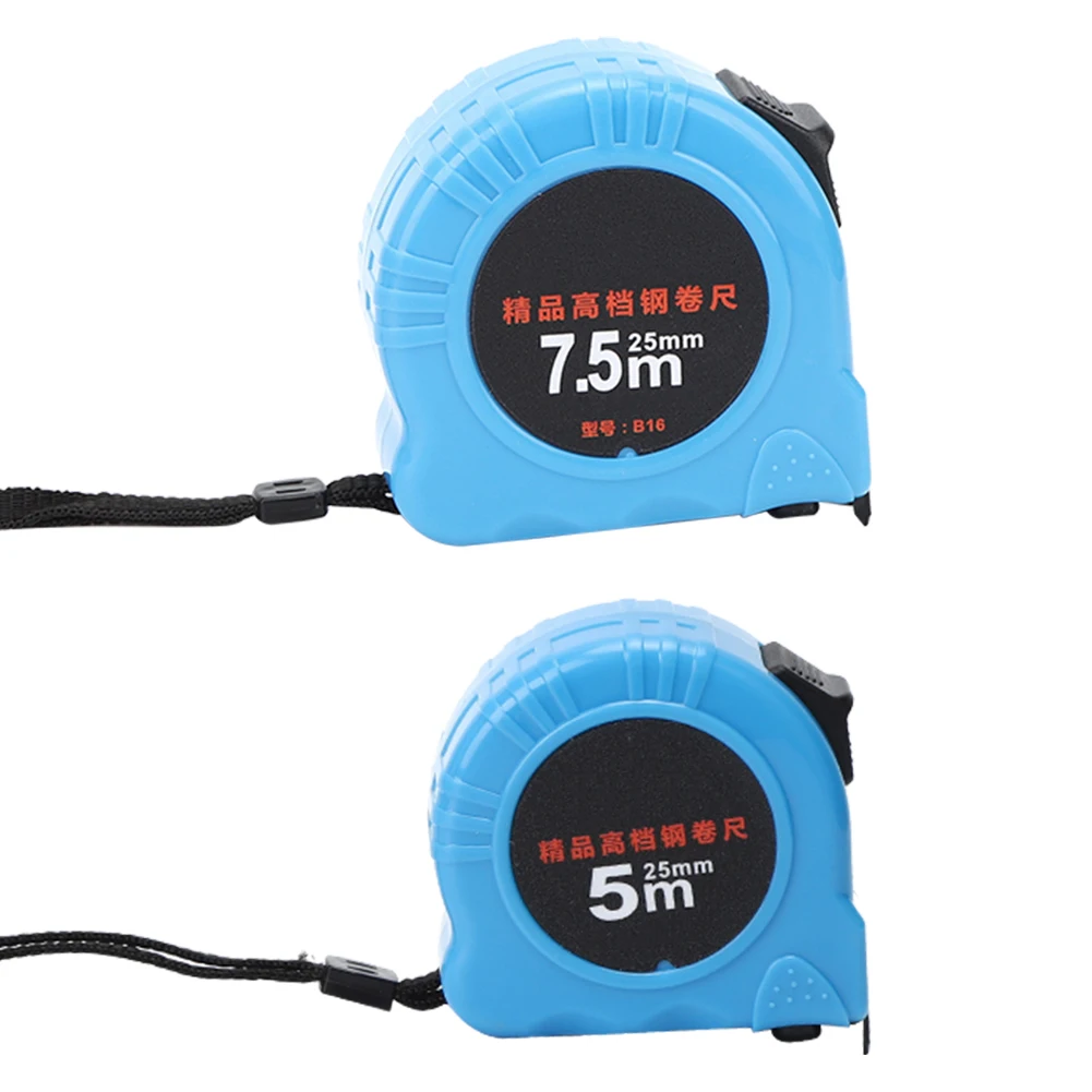 핸드 락 측정 테이프 목공 도구 측정 테이프 스테인레스 스틸 PC 쉘 핸드 락 목공 측정자 도구 25mm