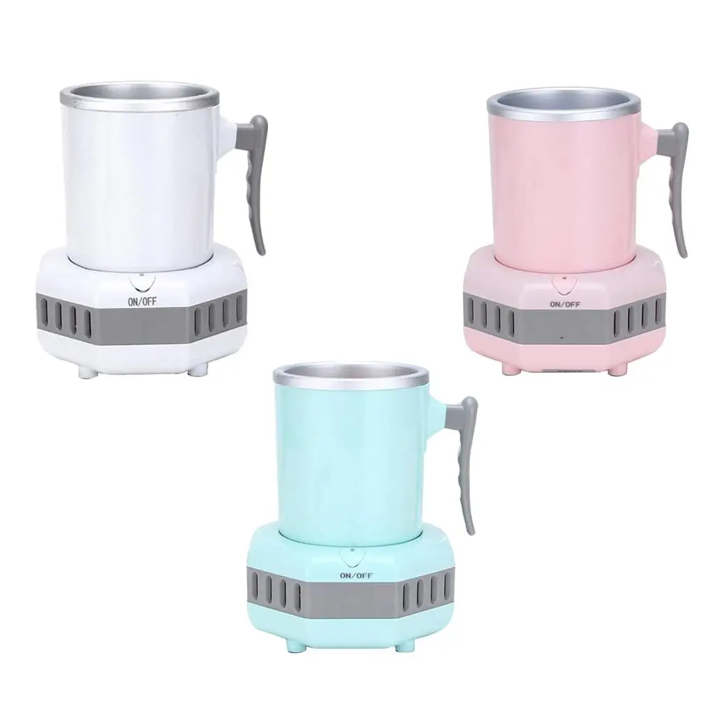 Electric Summer Drink Cooler Kettle Drink Chiller Portable Quick Electric Beverage Cup Cooler Ice Making for Milk Coffee