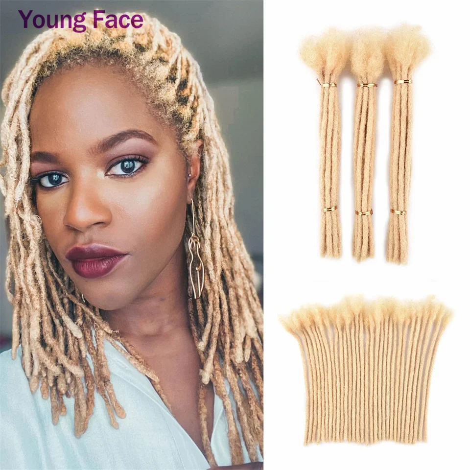 Blonde Synth Dreads Dreadlocks Hair Extensions NE Amazon.com : Leeven 24 Inch Synthetic Dreadlock Extensions  main image 2