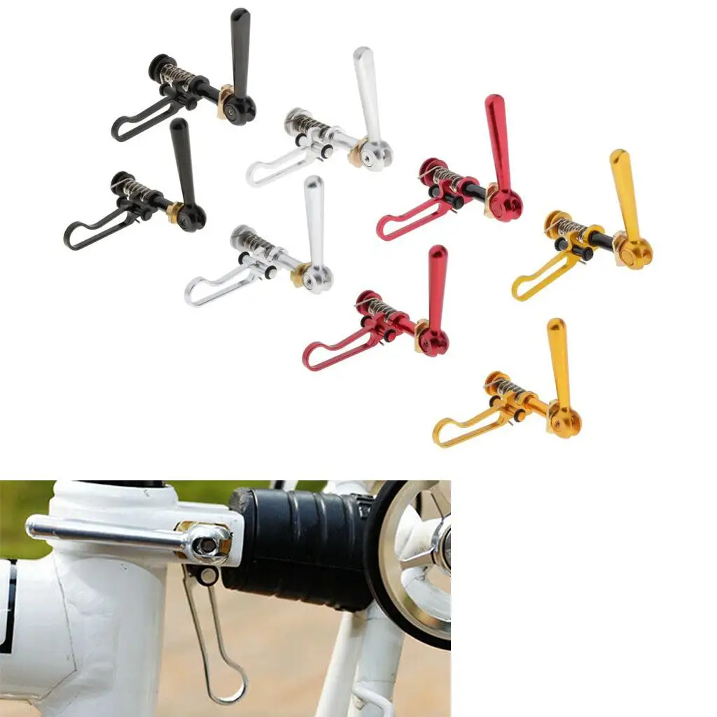 Folding Bike Seatpost Clamp High Strength Seat Saddle for Brompton