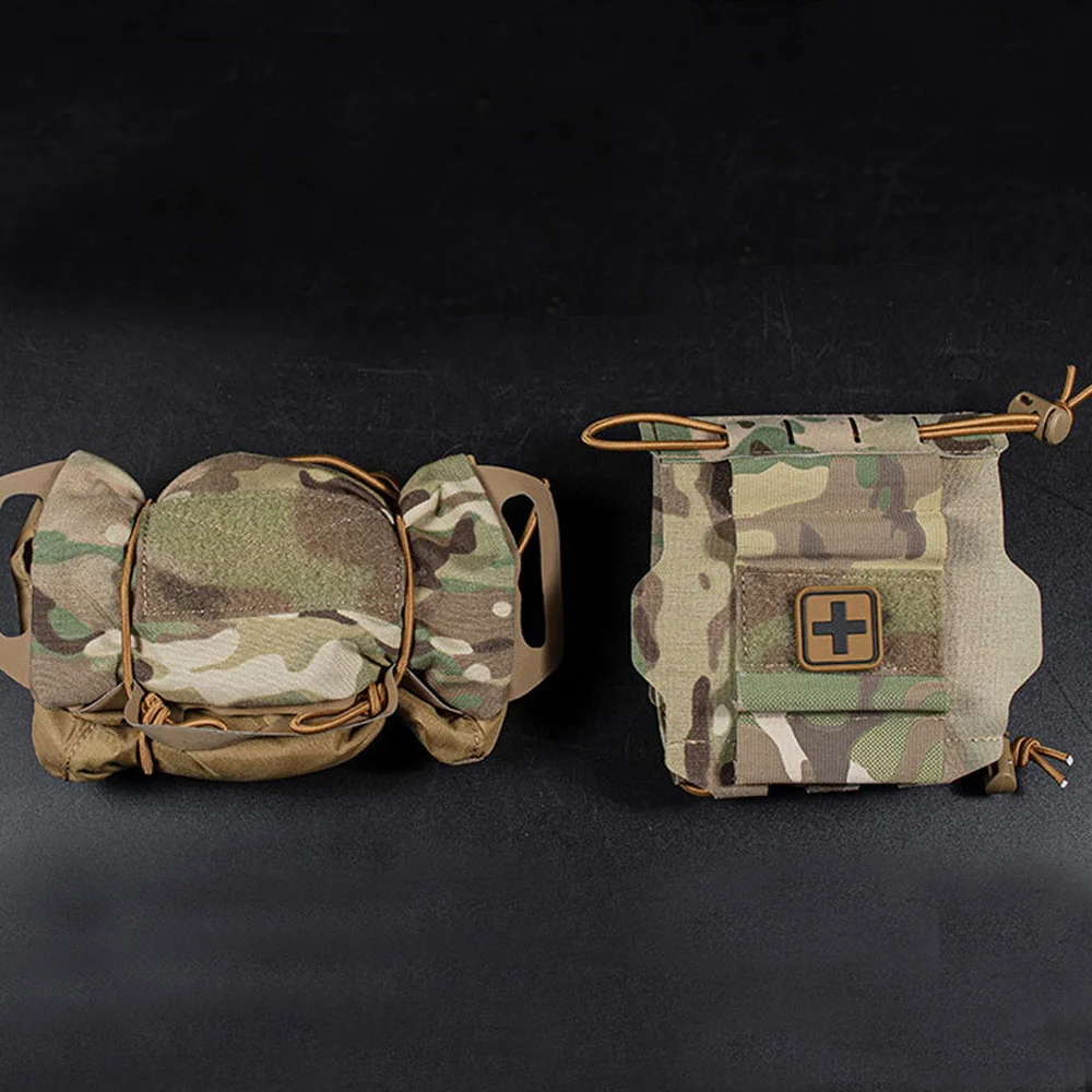 VULPO Medical Pouch IFAK Pouch Tactical Molle Pouch Outdoor First Aid Kits Bag Survival Kit Hunting Bag 4