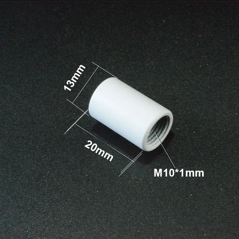 Steering Head Lighting Accessories Wall Lamp Connector M10 Table Lamp Corresponds External Thread Hollow Thread Rod Tube 2PCS