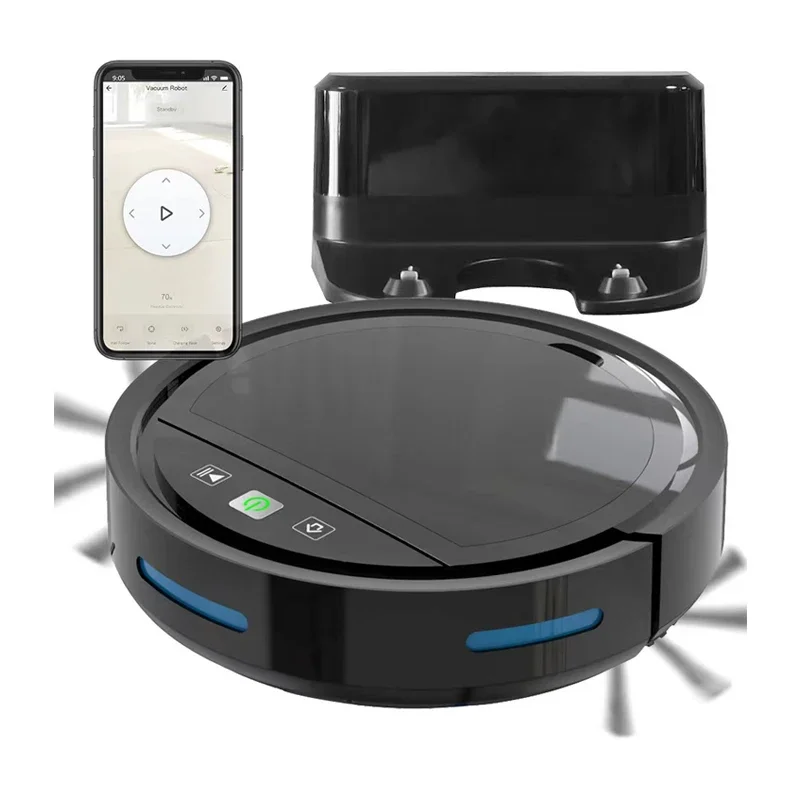 Multi functional household automatic recharge sweeping suction and mopping 3 in 1 intelligent sweeping robot