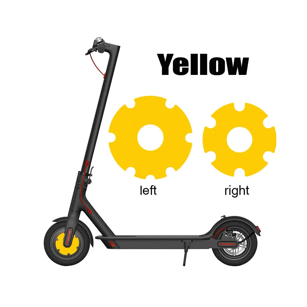 Roller Vorderrad Aufkleber Motor Aufkleber Schutzhülle Linie Schutz Zubehör für Xiaomi M365 1s Pro Elektrische Roller – Detail 5