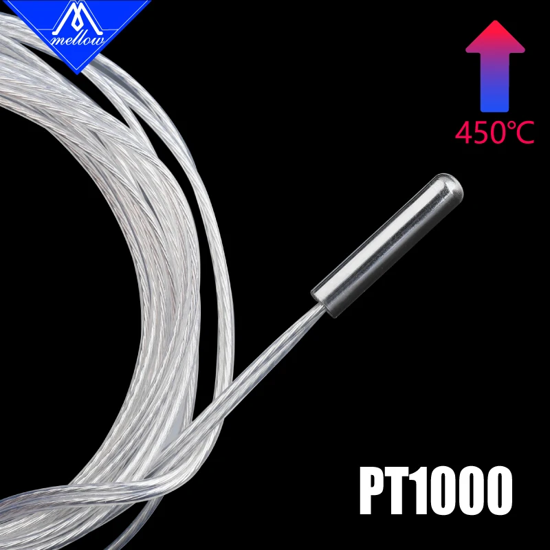 Mellow High Temperature PT1000 Thermistor Cartridge 450 C For Voron