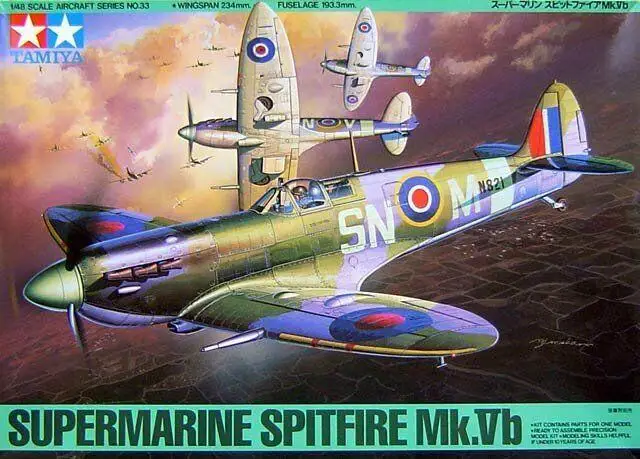 

Tamiya 61033 1/48 модельный комплект британские Королевские военно-морские спитфайеры Mk.Vb