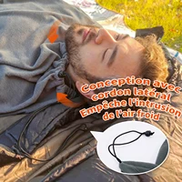 MAPLEAF sac de couchage polaire ultraléger, doublure d'hiver, couverture de Camping chaude, tente par temps froid, drap de voyage 4
