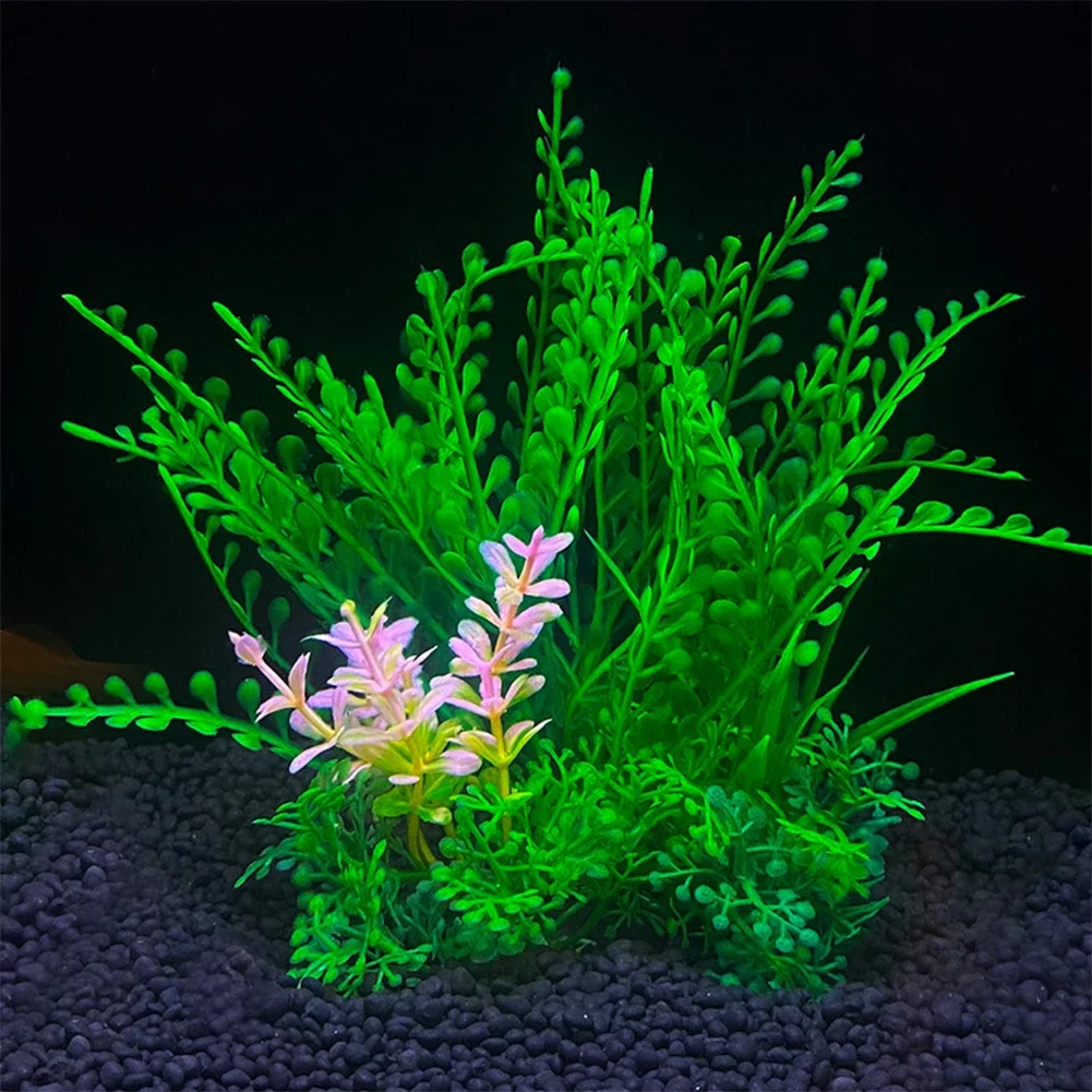 Simulation Artificial Plants Aquarium Decor Grass Water Weeds Ornament Plant Fish Tank Aquarium Grass Decoration Accessories