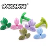 Marumine 50PCS 37695 Leaves MOC Bricks Accessories Parts Build Blocks Plant Stem Bottom Pin Grass Garden Jungle City Pieces Toys 1
