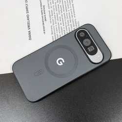 Premium Soft Leather MagSafe - Compatible Case with Wireless Charging & Lens Protection - Pixel 8 Pro (GRAY)